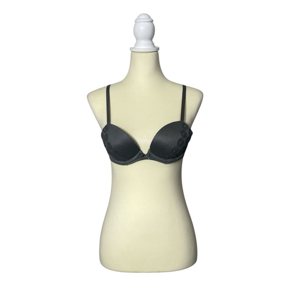 Aerie Harper Lacy Underwire Bra W/ Padded Cups & Lace Detailing Women's Size 34A